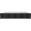 QNAP TS-1232PXU-RP - NAS-Server - 12 Schächte - Rack - einbaufähig - SATA 6Gb/s - RAID 0, 1, 5, 6, 10, 50, JBOD, 60 - RAM 4 GB - Gigabit Ethernet / 2.5 Gigabit Ethernet / 10 Gigabit Ethernet - iSCSI - 2U