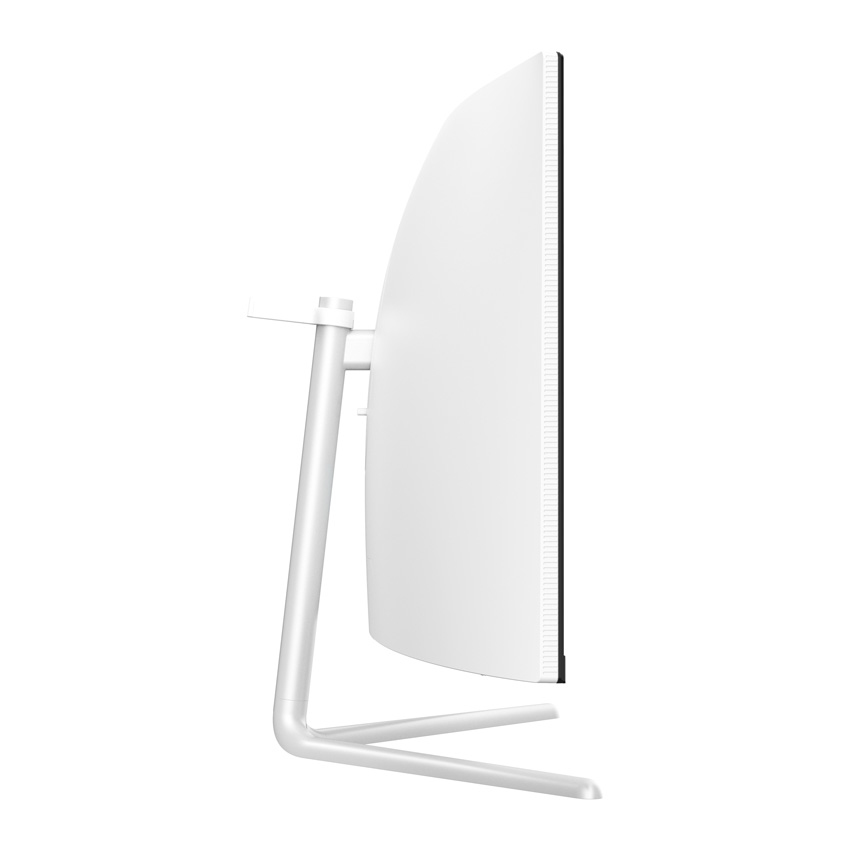 LC-Power LC-M34-UWQHD-100-C-V3 Curved Monitor 34" UltraWide Quad HD 100 Hz VA Weiß, Silber