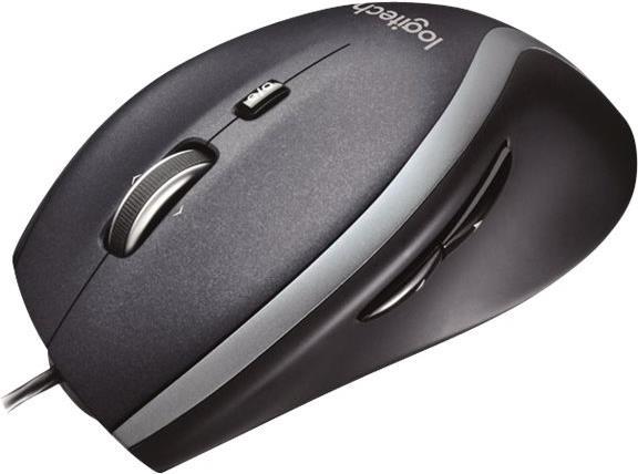 Logitech M500 Lasermaus verkabelt 1000 DPI USB Schwarz