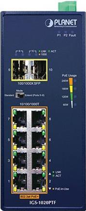 PLANET IGS-1020PTF Switch (IGS-1020PTF)