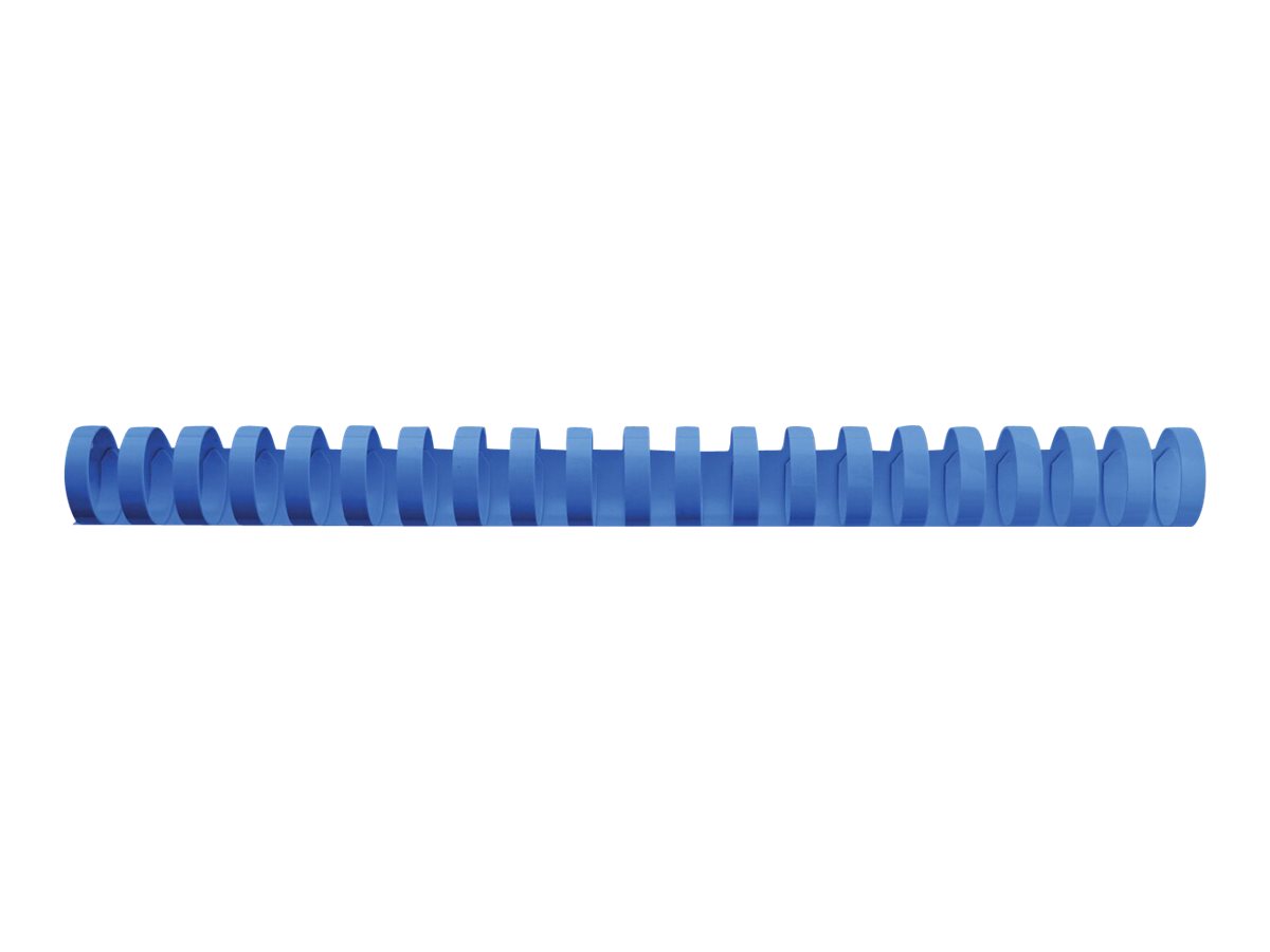 GBC CombBind Plastikbinderücken DIN A4 19 mm 21 Ringe Blau