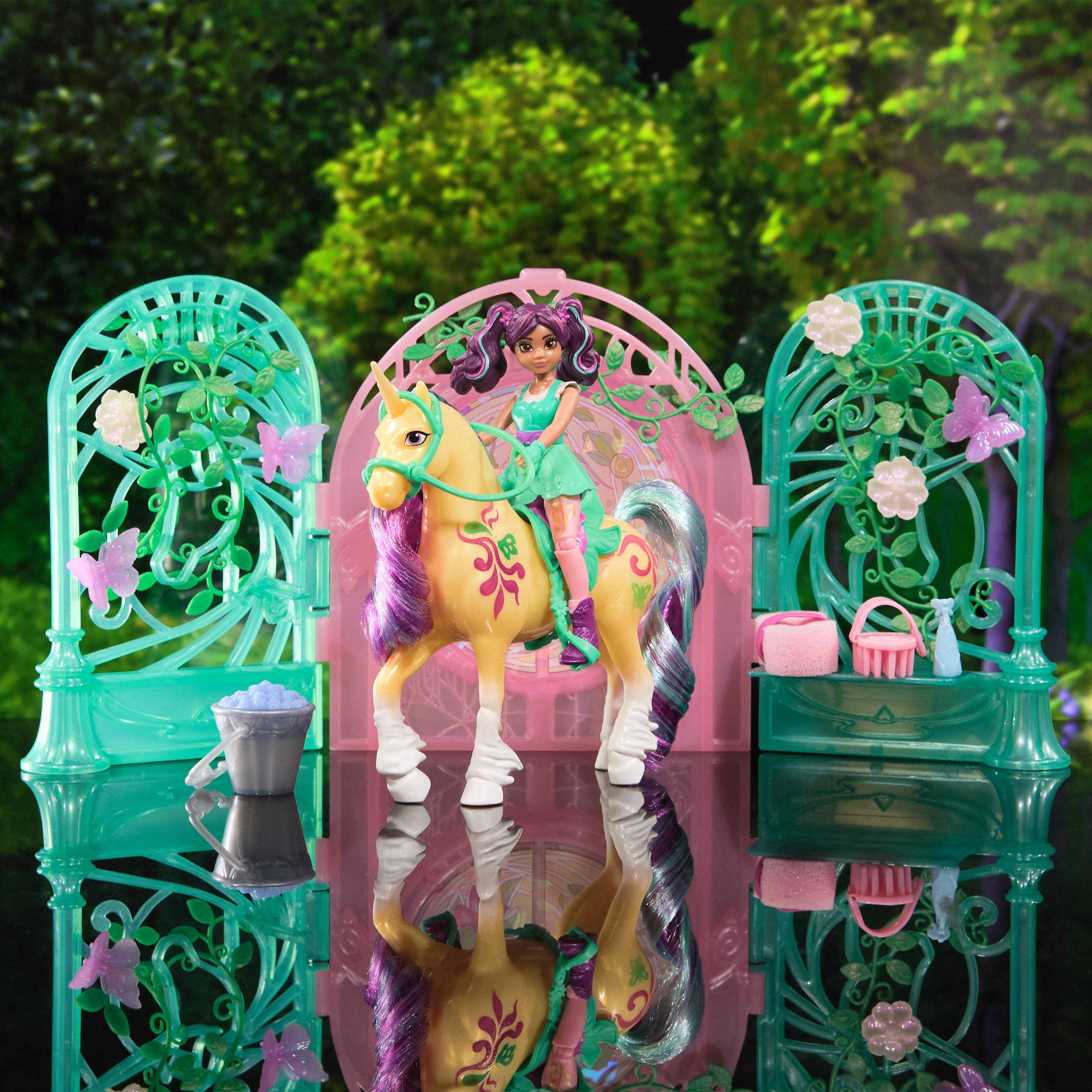 Spin Master Unicorn Academy Ava & Leaf Stall Spielset