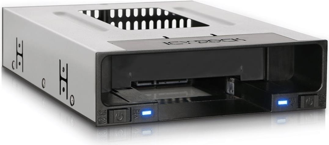 ICY DOCK flexiDOCK MB795SP-B 2.5" 3.5" SATA Gehäuse Schwarz