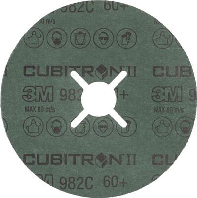3M Fiberscheibe 125x22mm 80+ 982C cubitron II VE=25 (Pack mit 25 St) (7000028197)