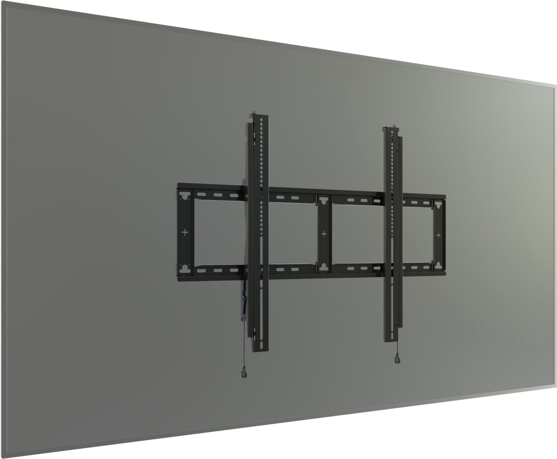 Chief X-Large FIT Series - Befestigungskit (Wandplatte, magnetische Schnellverschluss-Bänder, Glidelock) - fest - für Flachbildschirm - Schwarz - Wandmontage - für Chief PAC525, PAC526, Proximity Component CSMP9X12