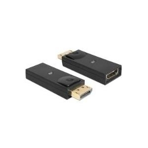 Delock Adapter DisplayPort 1.1 Stecker > HDMI Buchse Passiv schwarz (65258)