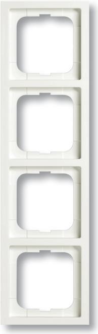 Busch-Jaeger 1754-0-4417. Produktfarbe: Weiß, Design: Schraubenlos, Markenkompatibilität: Busch-Jaeger. Breite: 87 mm, Höhe: 299 mm, Dicke: 1,1 cm (2CKA001754A4417)