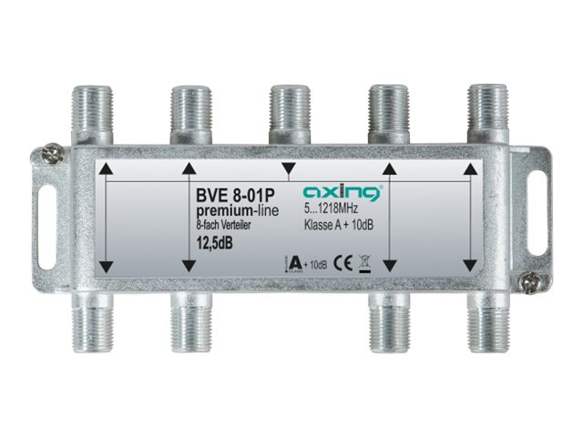 Axing BVE 8-01P RF-Splitter Silber