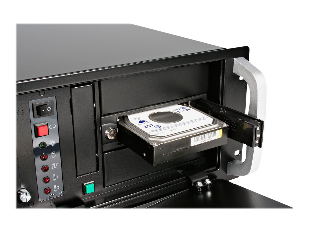 StarTech.com HSB100SATBK 3.5" SATA Hot-Swap Wechselrahmen 5.25" Schwarz