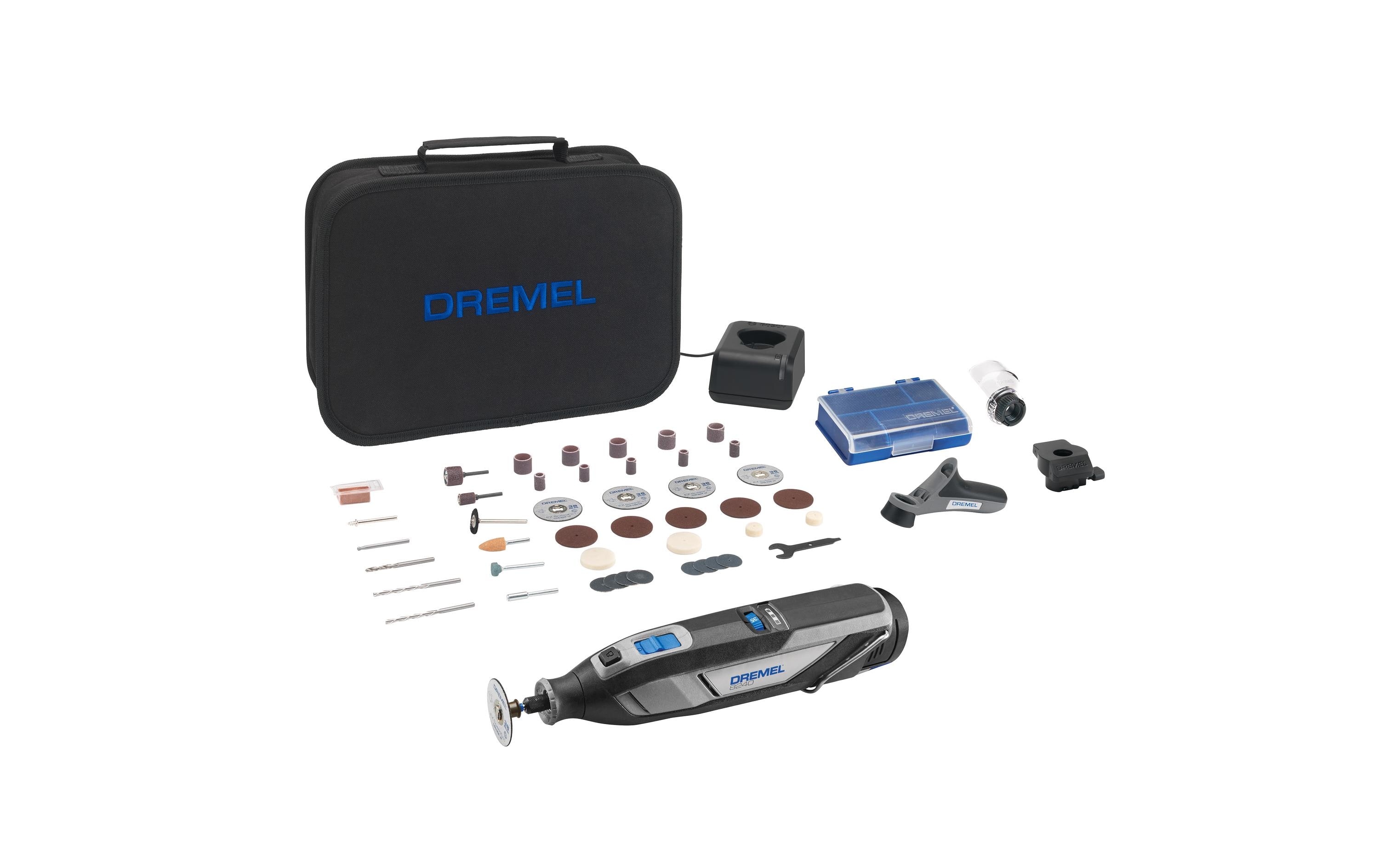 Dremel 8240 8240-3/45 Akku-Multifunktionswerkzeug Schwarz, Grau