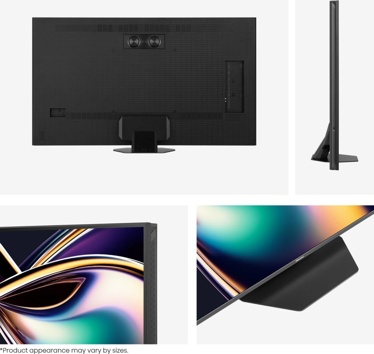 Hisense U8Q 75U8Q 75" Mini-LED 4K Smart TV 165 Hz 5.000 Nits Schwarz, Grau