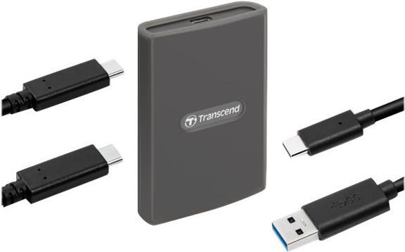 Transcend RDE2 Kartenleser CFexpress Type B USB 3.2 Gen 2x2 Space-grau