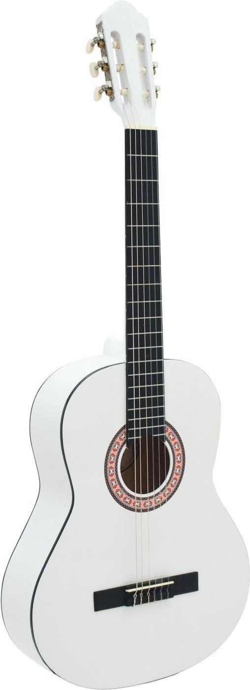 DIMAVERY AC-303 Klassikgitarre, weiß (26241008)