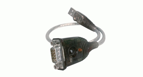 iogear GUC232A USB to Serial RS-232 Adapter 0,4 m Grau