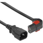 ACT AK5267 Stromkabel Schwarz 1 m C14-Koppler C13-Koppler (AK5267)