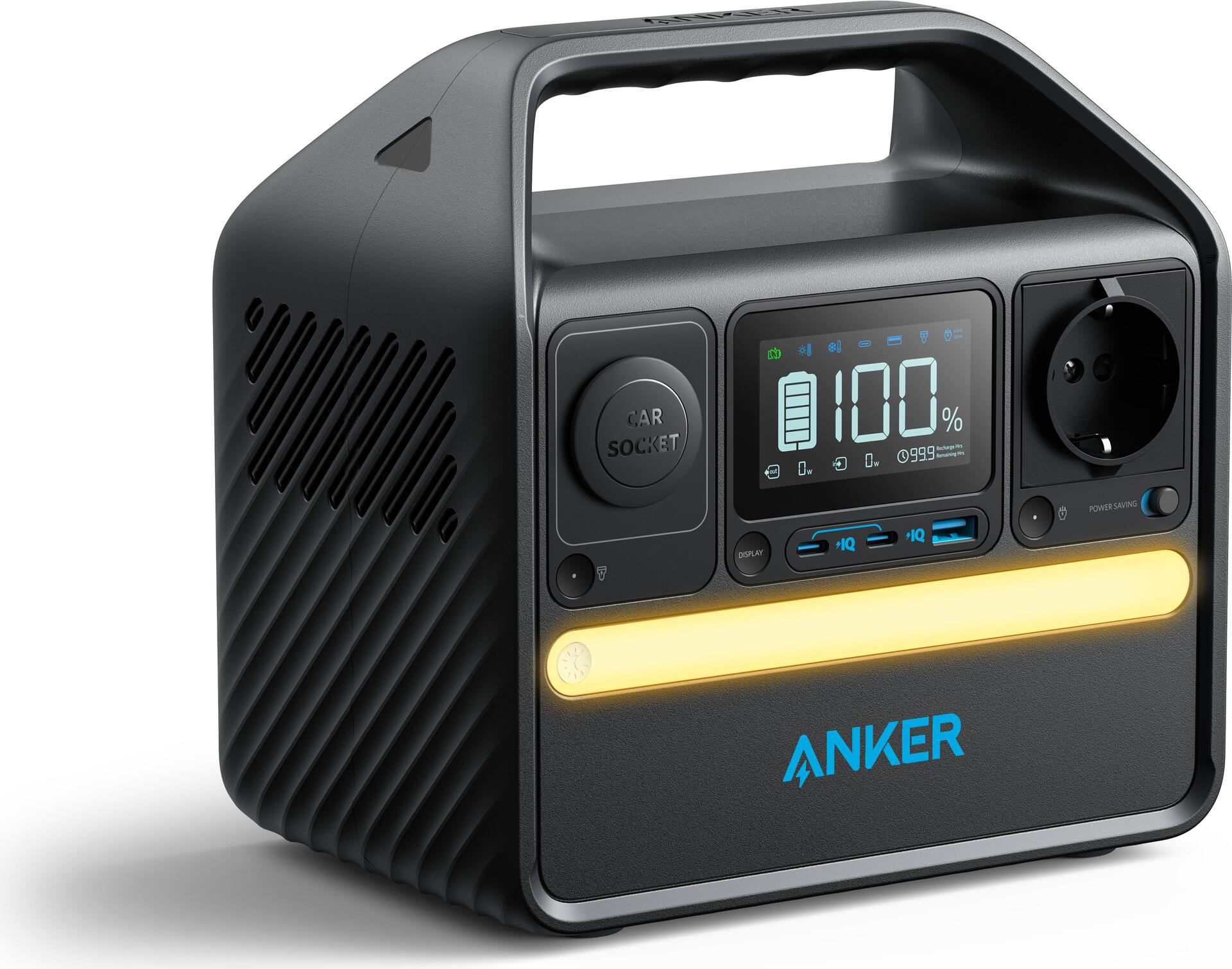 Anker 522 Tragbare Power Station 6 Lithium-Eisen-Phosphat (LiFePO4) 600 W (A1721311)