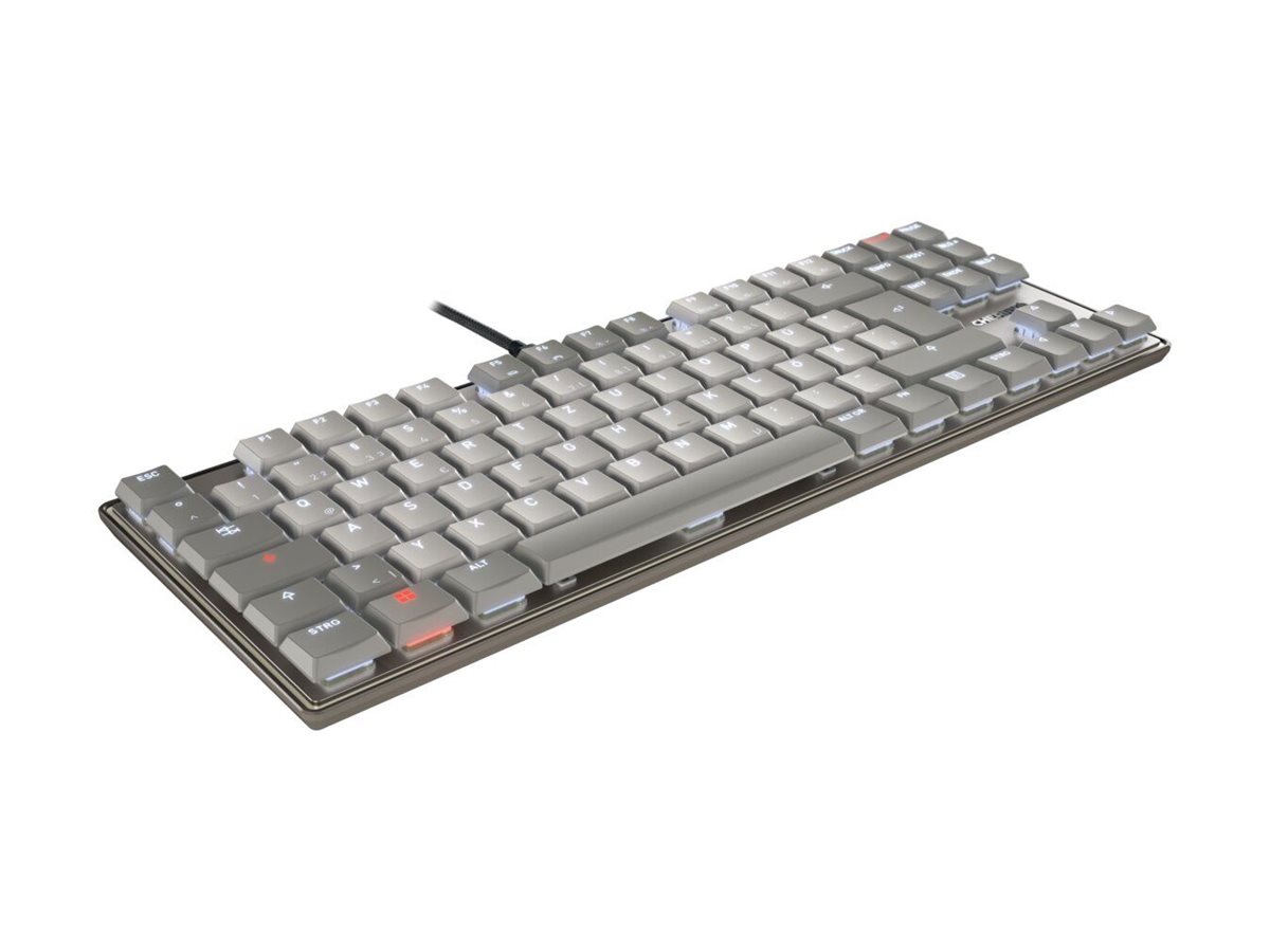 CHERRY KC 500 MX LP TKL Mechanische Tastatur QWERTZ Grau