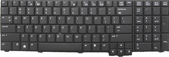 HP Pointstick Tastatur (494002-051)