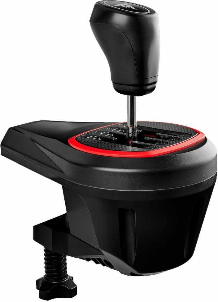 ThrustMaster TH8S Shifter Schaltknüppel kabelgebunden Schwarz, Rot