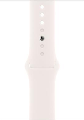 Apple 46mm Light Blush Sport Band - M/L (MXM93ZM/A)