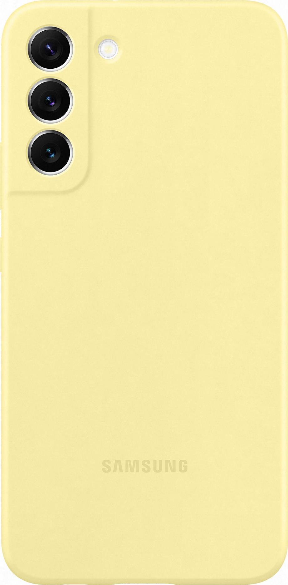 SAMSUNG Silicone Cover Galaxy S22+ yellow
