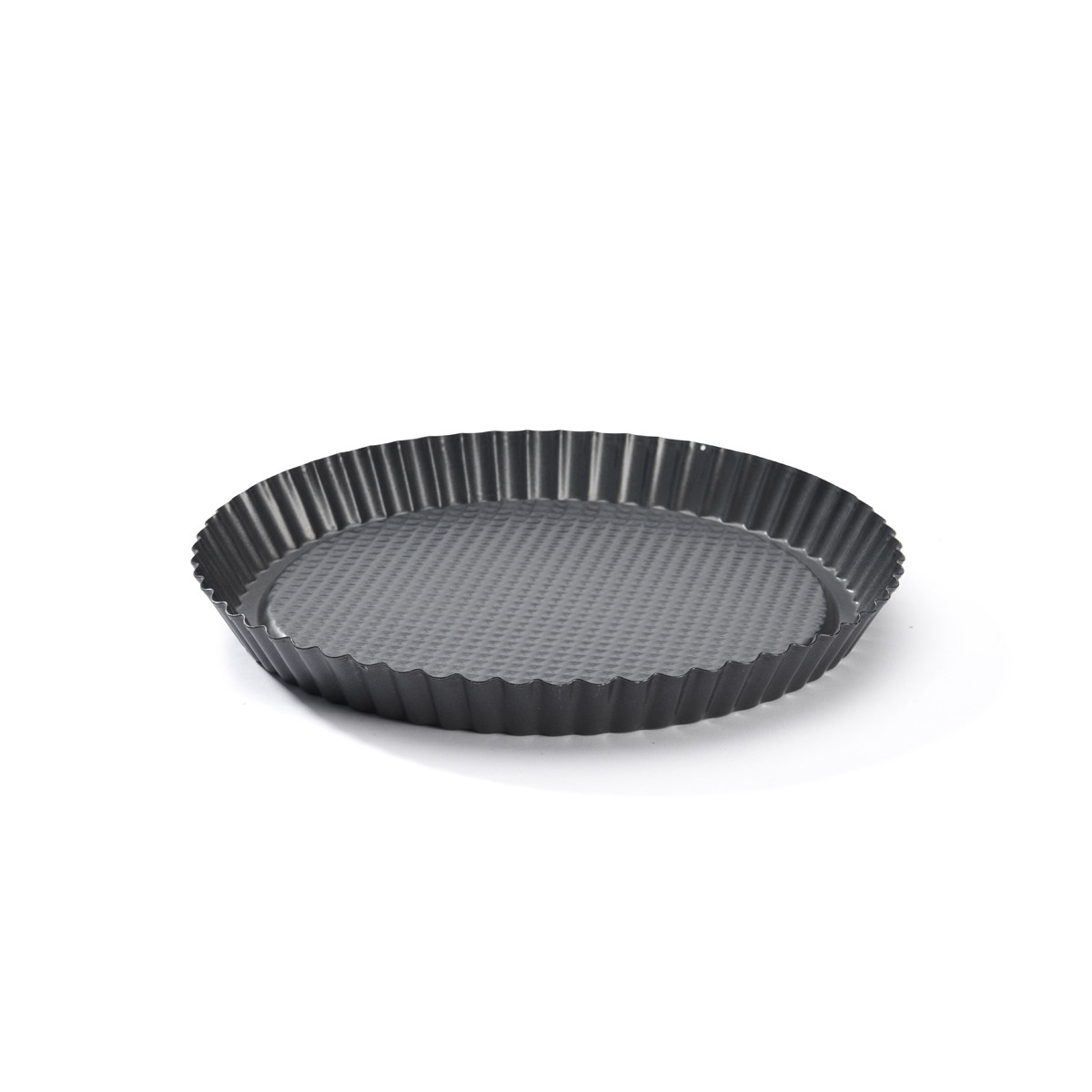 de Buyer 4707.28 Tortenform Rund Stahl 28 cm Schwarz