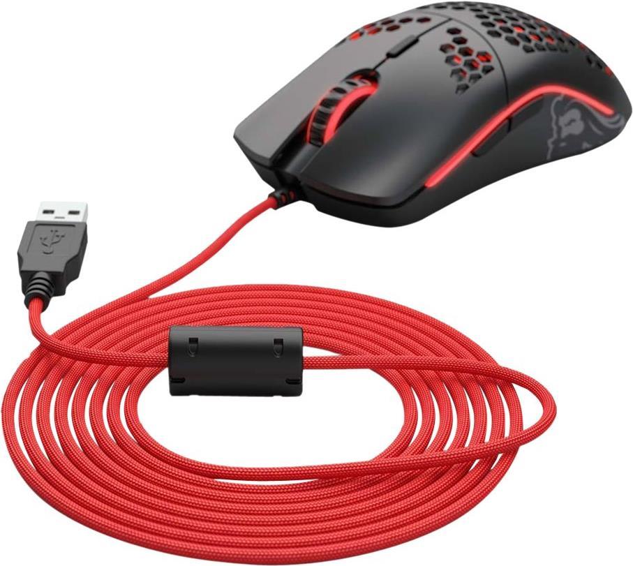 Glorious PC Gaming Race Ascended Cable V2 - Crimson Red (G-ASC-RED-1)