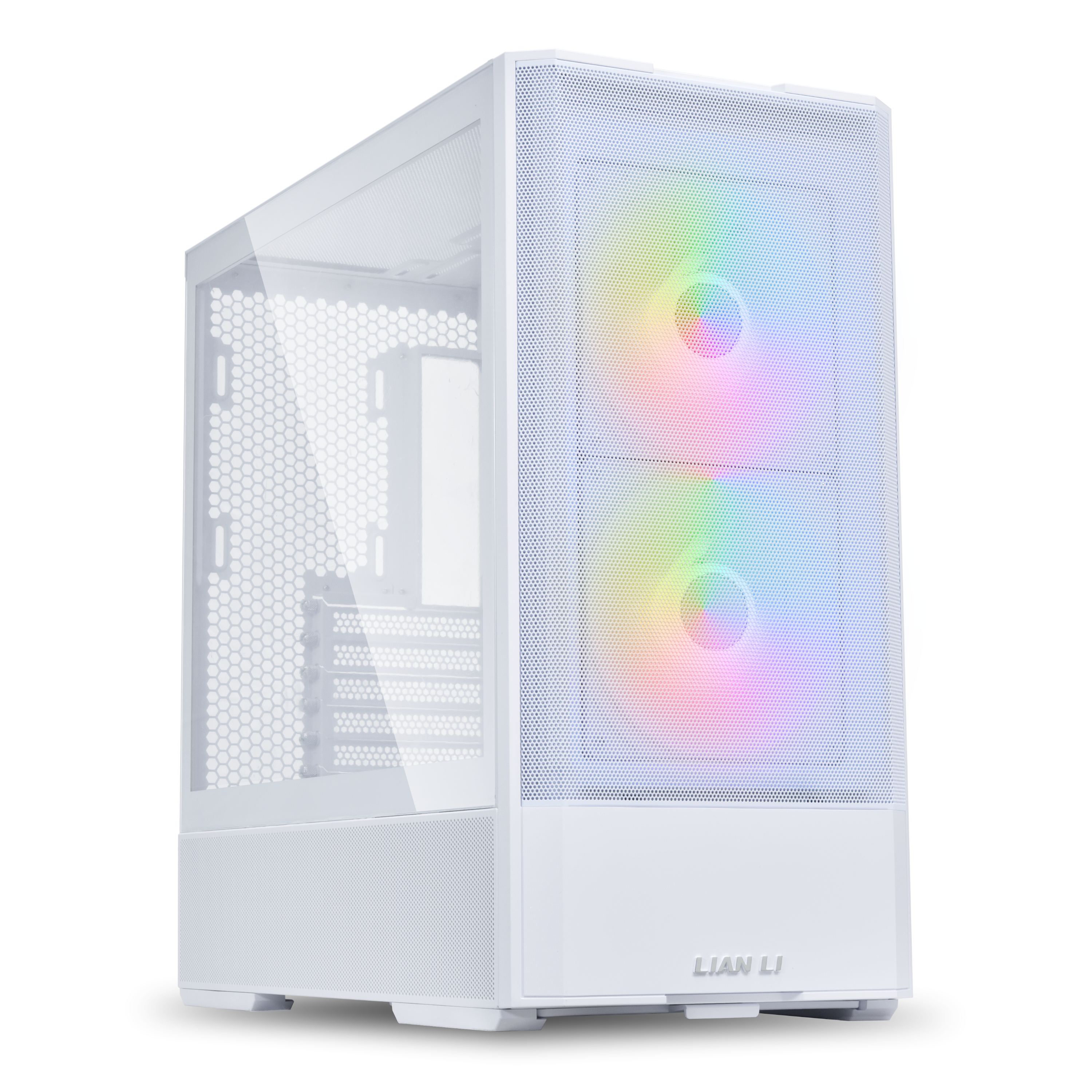 Lian Li LANCOOL 207 Midi Tower ATX Tempered Glass Weiß