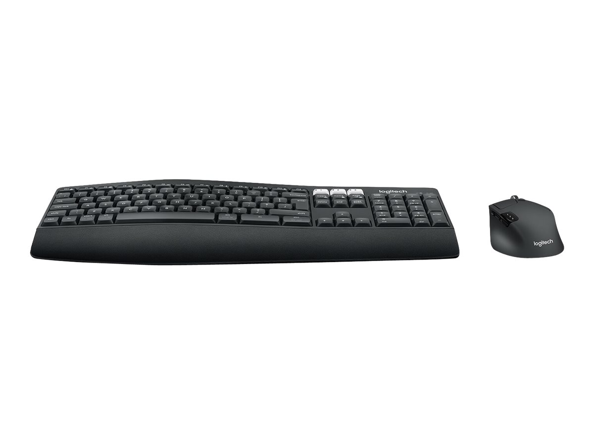 Logitech MK850 Performance Tastatur- und Maus-Set Kabellos Bluetooth 2,4 GHz US International Schwarz