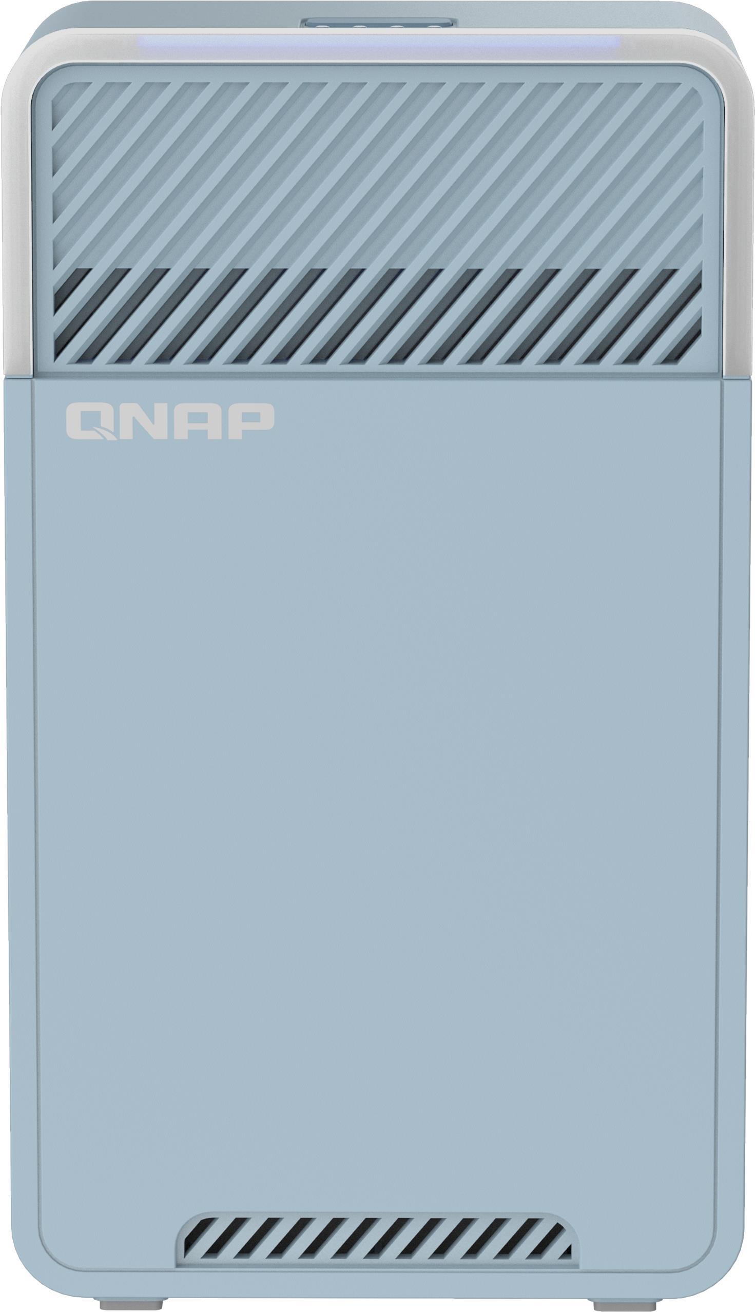 QNAP QMiro-201W WLAN-Router Gigabit Ethernet Dual-Band (2,4 GHz/5 GHz) Blau (QMiro-201W#)