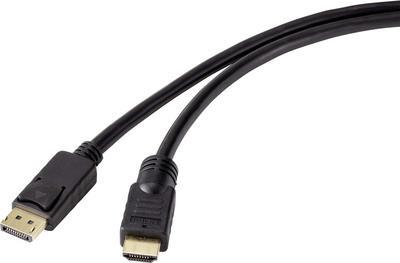 Renkforce RF-4581868 HDMI-Kabel 7,5 m HDMI Typ A (Standard) Schwarz (RF-4581868)