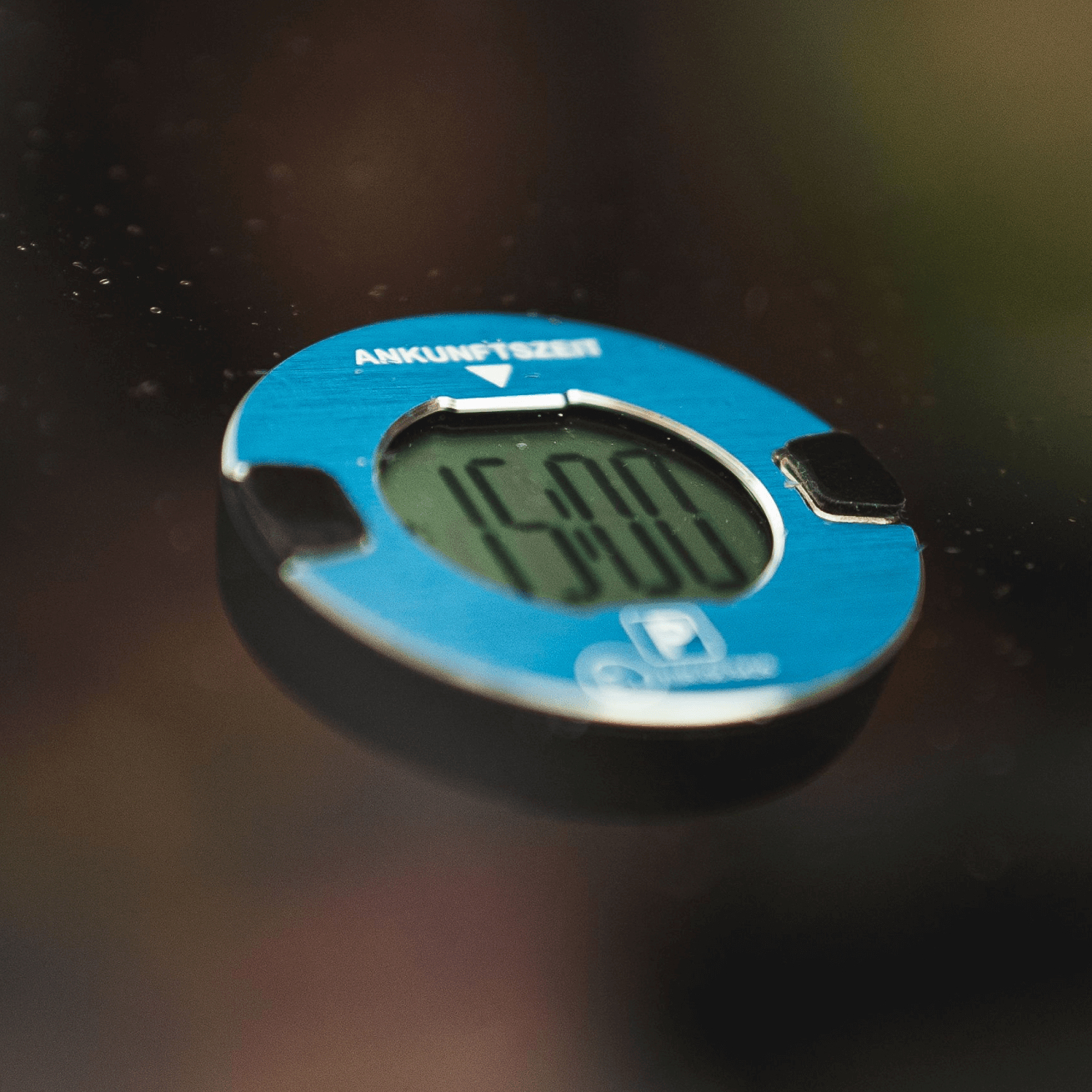 OOONO P-DISC NO1 Elektrische Parkscheibe Schwarz, Blau