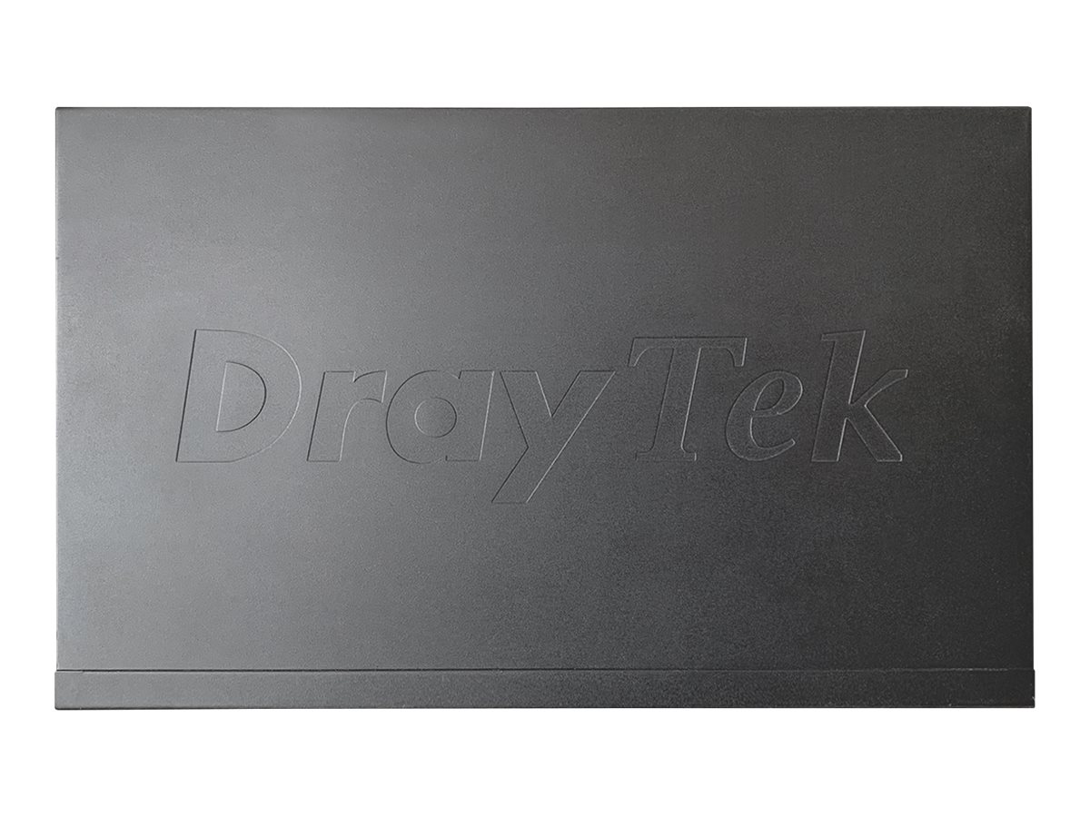 DrayTek Vigor 2962 Dual-WAN Router, 2,5 GbE, an Rack montierbar, Schwarz
