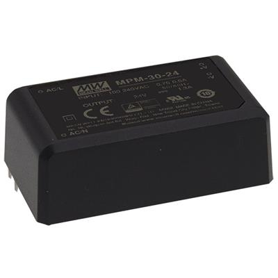 MEAN WELL MPM-30-12 Netzteil 30 W 12 V 80-264 V Eingang