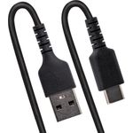 StarTech.com R2ACC-50C-USB-CABLE USB Kabel 0,5 m USB 2.0 USB A USB C Schwarz (R2ACC-50C-USB-CABLE)