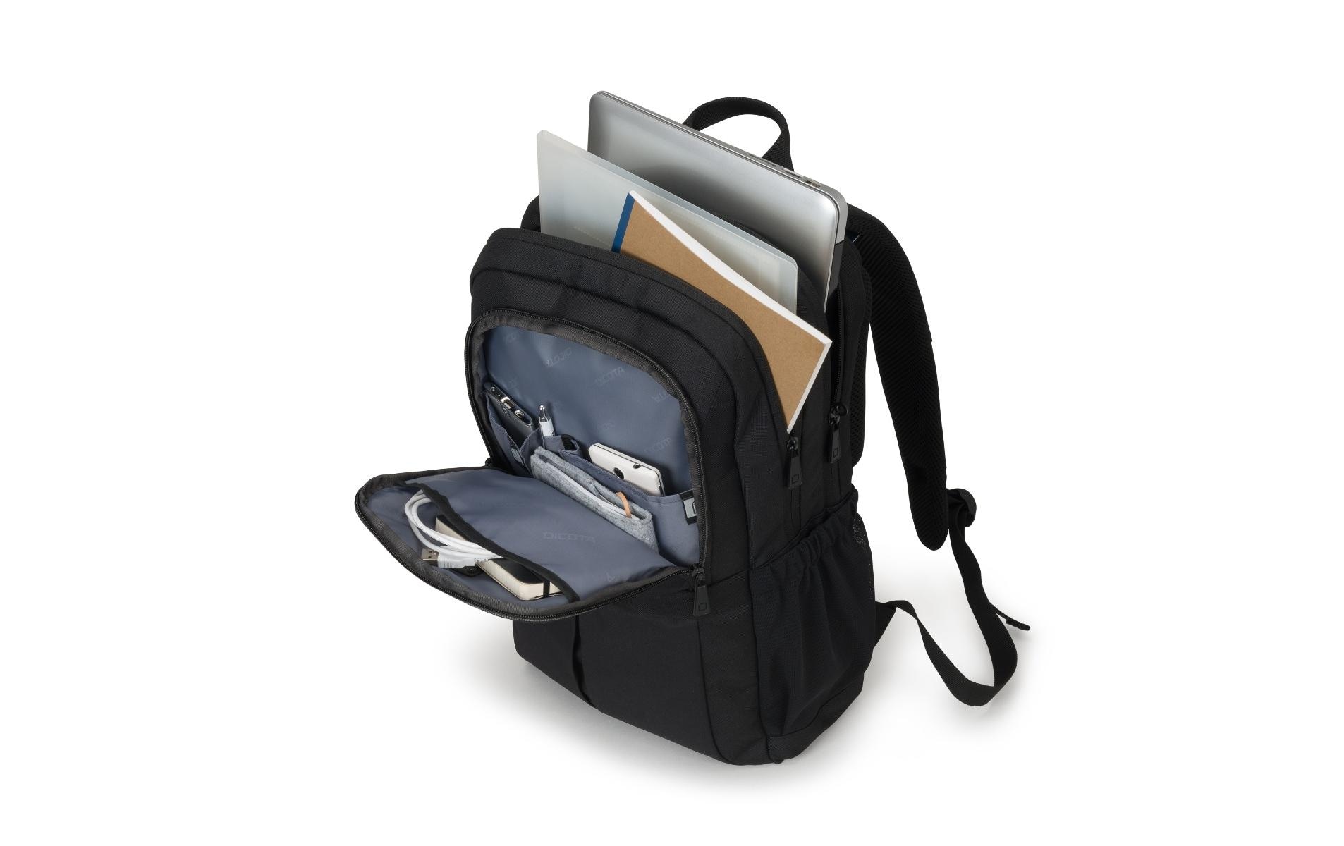 DICOTA Eco Scale 17.3" Notebook-Rucksack Schwarz