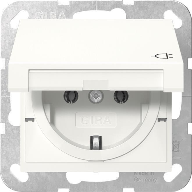 GIRA 445427 SCHUKO KD System 55 Reinweiß (445427)