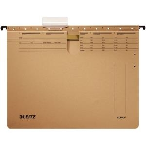 LEITZ ALPHA Hängehefter, A4, kaufmännische Heftung, natron (1914-30-00)