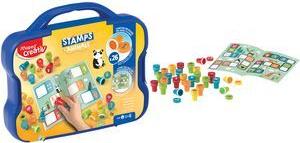 Maped Creativ Motivstempel-Set "TIERE", im Koffer mit selbstfärbenden Stempeln aus Kunststoff, Maße Stempel: - 1 Stück (907090)