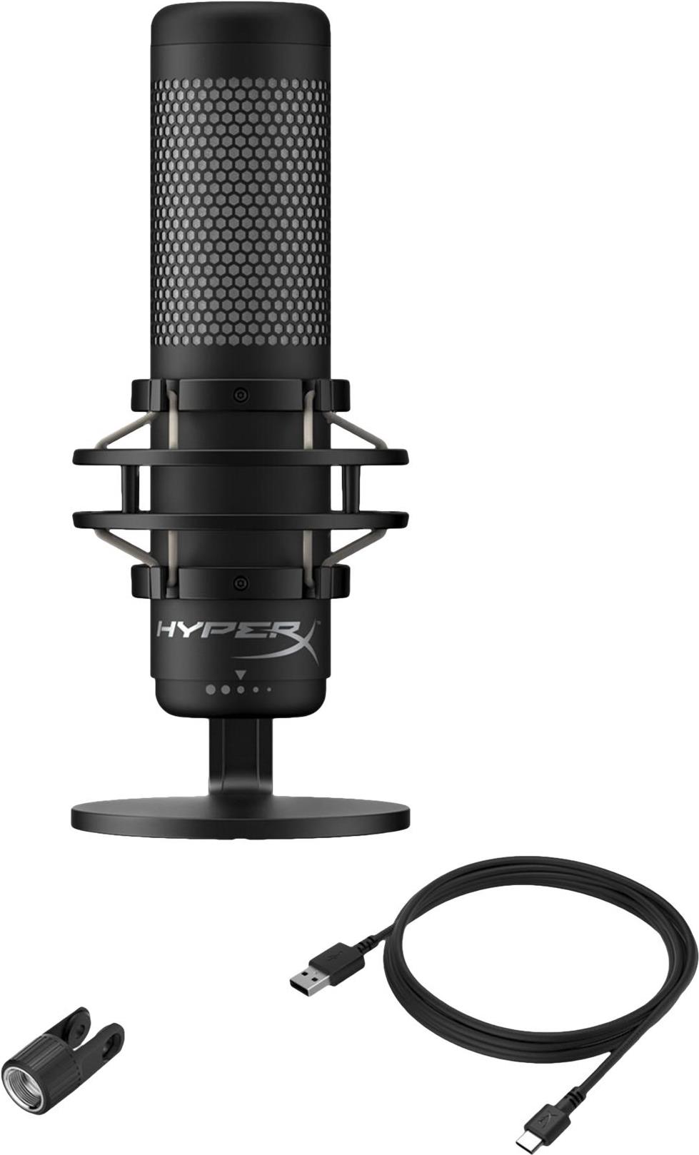 HP HyperX QuadCast S -36 dB 0,05% 32 Ohm 90 dB 4P5P7AA