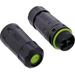 InLine LWL-Kupplung SC IP68 2x2 SC Buchse Outdoor M20 (69927F)