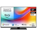 Panasonic TV-43W85BEZC sw LED-TV QLED UHD 4K HDR Multituner Fire TV (TV-43W85BEZC)