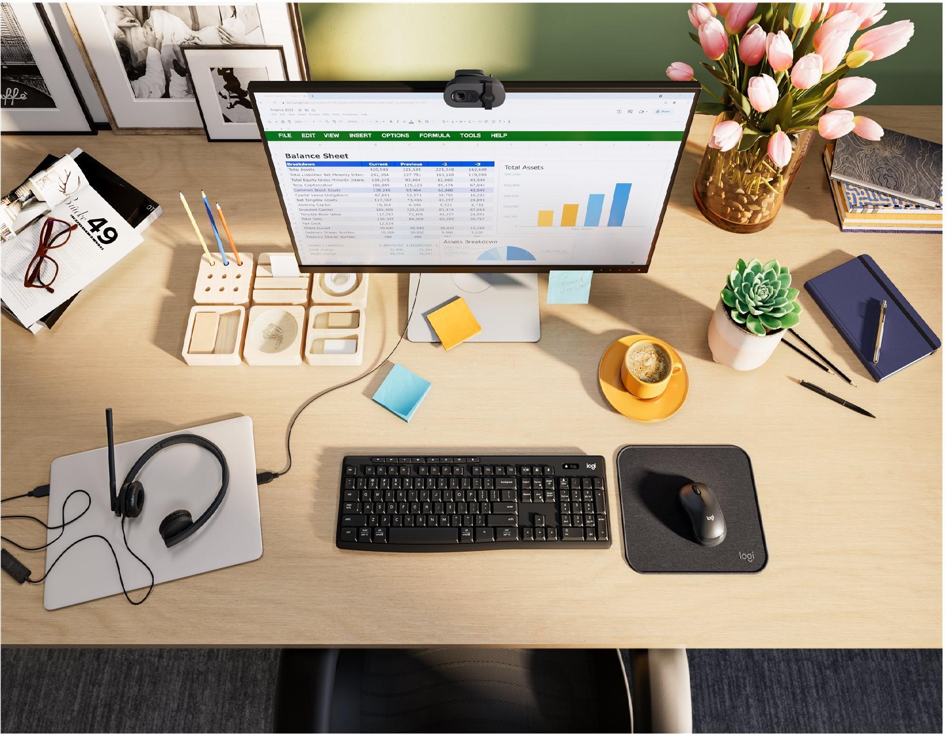 Logitech BRIO 105 Full HD 1080p Webcam Graphit