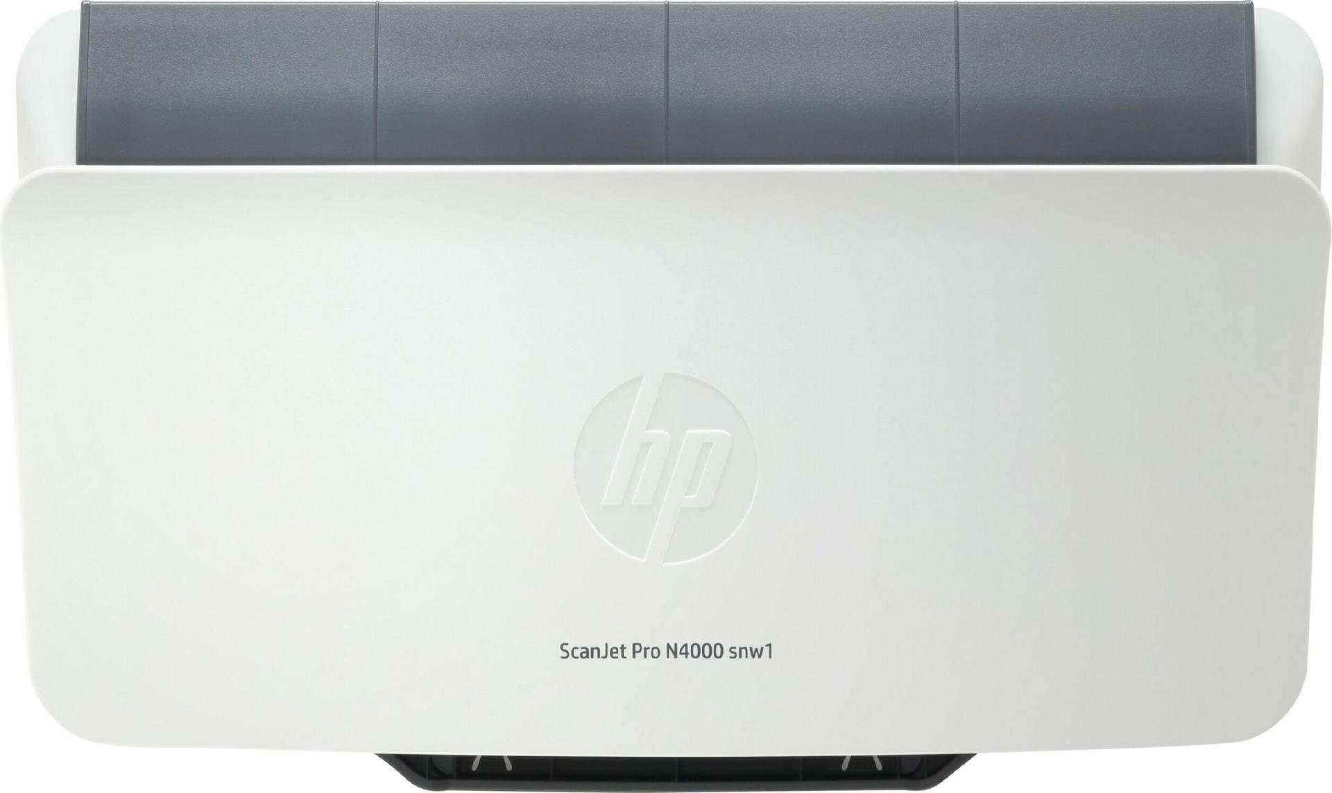 HP Scanjet Pro N4000 snw1 Dokumentenscanner 600 dpi Duplex Schwarz, Weiß