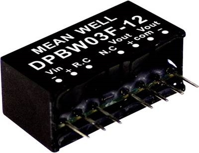 MEAN WELL DPBW03F-12 Netzteil & Spannungsumwandler 3 W (DPBW03F-12)