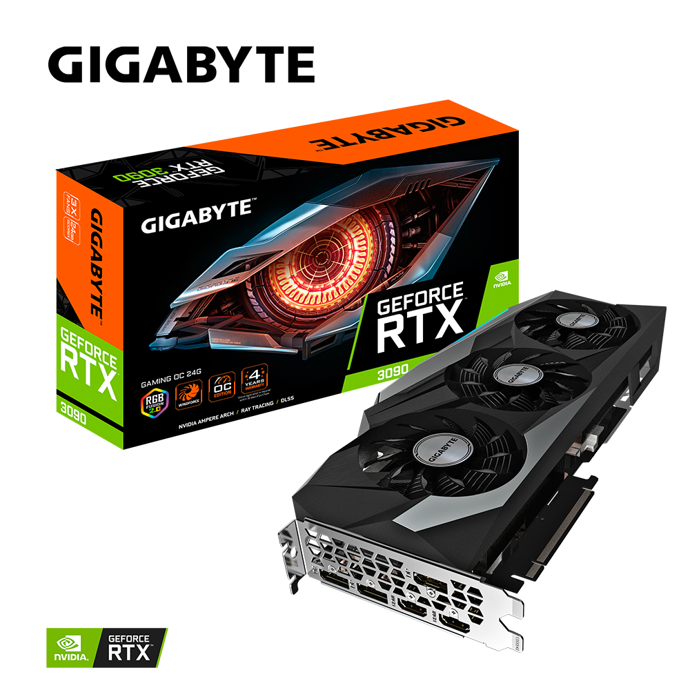 Gigabyte GeForce RTX 3090 GAMING OC 24G (GV-N3090GAMING OC-24)