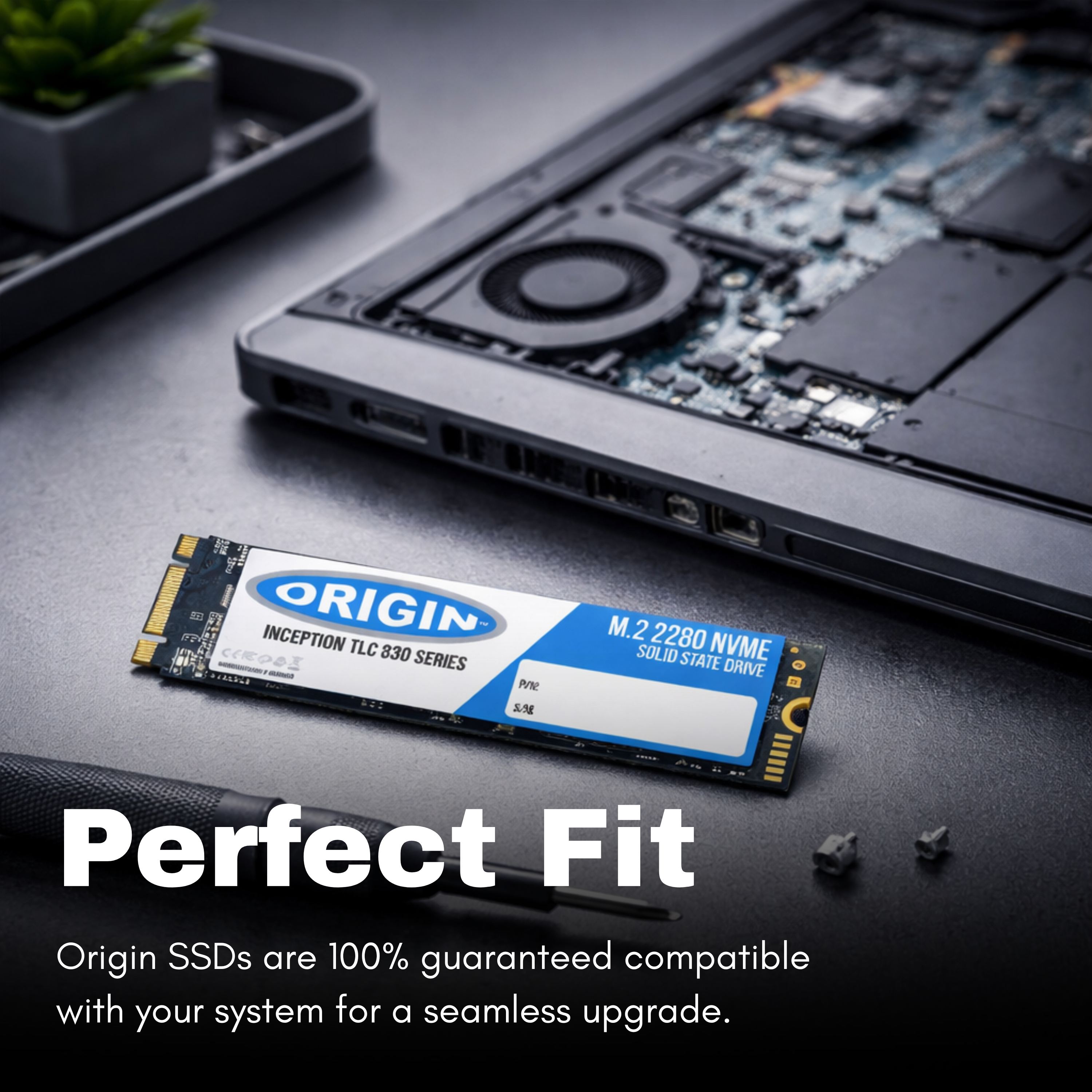 Origin Storage Inception TLC830 Pro Series 512 GB SSD M.2 2280 PCIe 4.0 NVMe