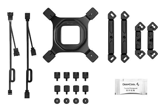 Deepcool AG620 BK ARGB V2 CPU-Luftkühler 2x 120 mm Schwarz