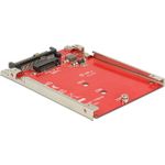 Delock 2.5? Konverter U.2 SFF-8639 > M.2 NVMe Key M - 7 mm (62725)