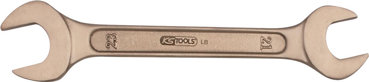KS TOOLS Werkzeuge-Maschinen GmbH BRONZEplus Doppel-Maulschlüssel 18x21 mm (963.7031)